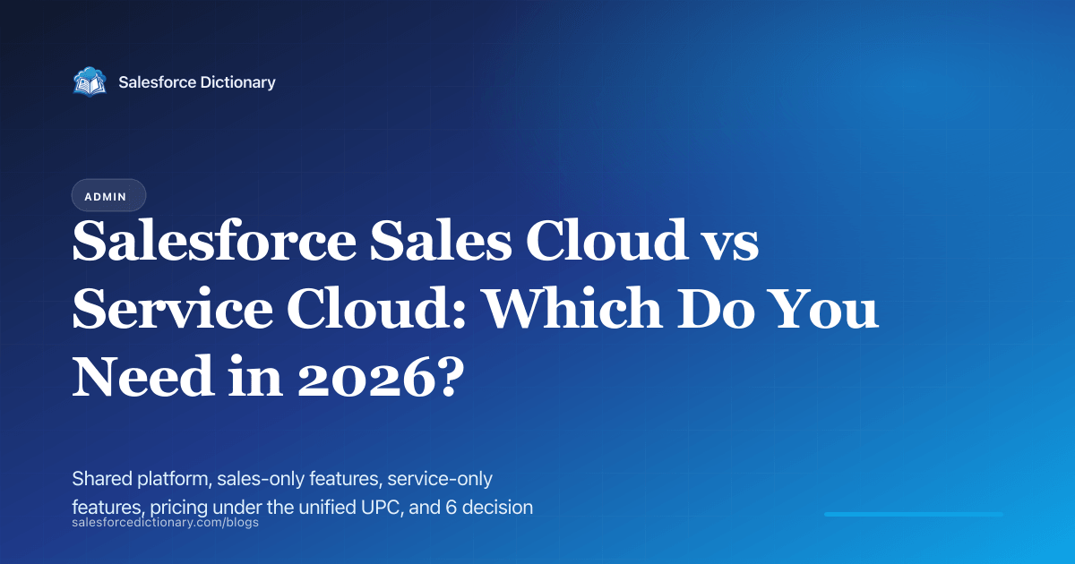 Sales Cloud vs Service Cloud 2026: which do you need?